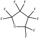 OCTAFLUOROTETRAHYDROFURAN Struktur