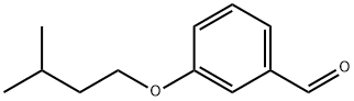 3-(3-methylbutoxy)benzaldehyde, 77422-25-4, 結(jié)構(gòu)式