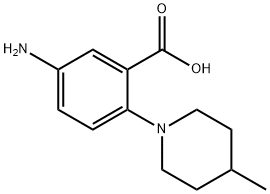5-AMINO-2-(4-METHYL-PIPERIDIN-1-YL)-BENZOIC ACID price.