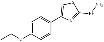 4-(4-ETHOXYPHENYL)-2(3H)-THIAZOLONE HYDRAZONE Struktur