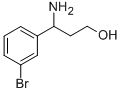 3-(3-BROMOPHENYL)-DL-BETA-ALANINOL Struktur