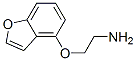 Ethanamine, 2-(4-benzofuranyloxy)- (9CI) Struktur