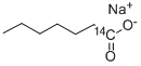 HEPTANOIC ACID, SODIUM SALT, [1-14C] Struktur