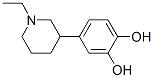 1,2-Benzenediol, 4-(1-ethyl-3-piperidinyl)- (9CI) Struktur