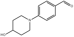 4-(4-HYDROXYPIPERIDIN-1-YL)BENZALDEHYDE Struktur