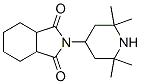hexahydro-N-(2,2,6,6-tetramethyl-4-piperidyl)phthalimide Struktur