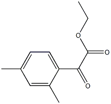 ETHYL 2,4-DIMETHYLBENZOYLFORMATE Struktur