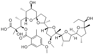 カチオノマイシン 化學(xué)構(gòu)造式