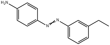 Benzenamine, 4-[(3-ethylphenyl)azo]- (9CI) Structure