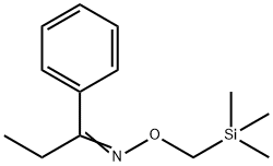 1-フェニル-1-プロパノンO-(トリメチルシリルメチル)オキシム 化學(xué)構(gòu)造式