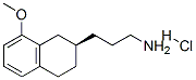 ((R)-8-METHOXY-1,2,3,4-TETRAHYDRO-NAPHTHALEN-2-YL)-PROPYL-AMINE HYDROCHLORIDE Structure