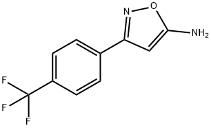 3-(4-(Trifluoromethyl)phenyl)isoxazol-5-amine price.