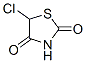 2,4-Thiazolidinedione,  5-chloro- Struktur