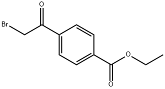 Ethyl 4-(2’-Bromoacetyl)benzoate Struktur
