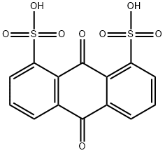 蒽醌-1,8-二磺酸 結(jié)構(gòu)式