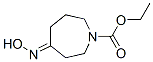 1H-Azepine-1-carboxylicacid,hexahydro-4-(hydroxyimino)-,ethylester(9CI) Struktur