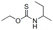 sec-Butylcarbamothioic acid, O-ethyl ester Struktur