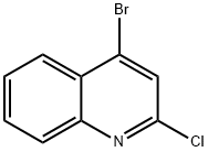 4-BROMO-2-CHLOROQUINOLINE Struktur
