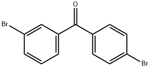 3,4'-DIBROMOBENZOPHENONE Struktur