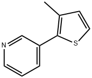 Pyridine, 3-(3-Methyl-2-thienyl)- Structure