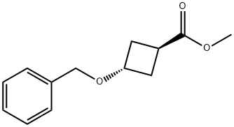 Cyclobutanecarboxylic acid, 3-(phenylMethoxy)-, Methyl ester, trans-