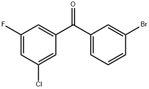 3-BROMO-3'-CHLORO-5'-FLUOROBENZOPHENONE price.