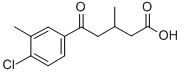 5-(4-CHLORO-3-METHYLPHENYL)-3-METHYL-5-OXOVALERIC ACID price.