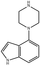 4-(1-哌嗪基)-1H-吲哚 結(jié)構(gòu)式