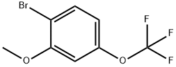 1-溴-2-甲氧基-4-(三氟甲氧基)苯 結(jié)構(gòu)式