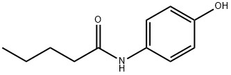 N-(4-羥基苯基)戊酰胺 結(jié)構(gòu)式