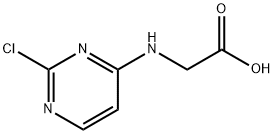 N-(2-CHLORO-4-PYRIMIDINYL)-GLYCINE Struktur