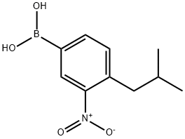 (3-NITRO-4-ISOBUTYLPHENYL)BORONIC ACID price.