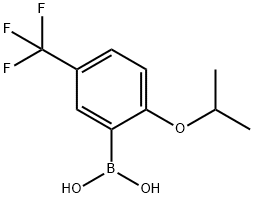 (2-ISOPROPOXY-5-TRIFLUOROMETHYL)BENZENEBORONIC ACID price.