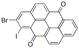 bromoiododibenzo[def,mno]chrysene-6,12-dione Struktur