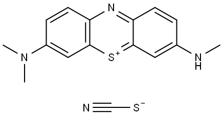AZURE B THIOCYANATE Struktur