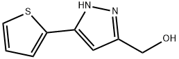 (5-THIEN-2-YL-1H-PYRAZOL-3-YL)METHANOL 結(jié)構(gòu)式