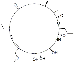 黏變綠菌素 結(jié)構(gòu)式