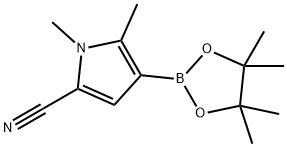 1,5-Dimethyl-4-(4,4,5,5-tetramethyl-1,3,2-dioxaborolan-2-yl)-1H-pyrrole-2-carbonitrile