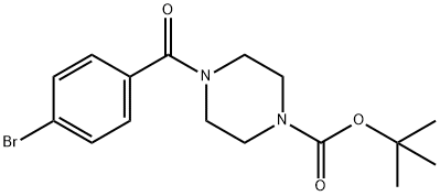 4-(4-BROMO-BENZOYL)-PIPERAZINE-1-CARBOXYLIC ACID TERT-BUTYL ESTER price.
