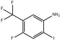 4-fluoro-2-iodo-5-(trifluoromethyl)benzenamine