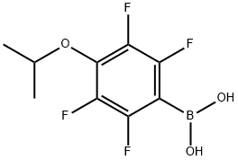 4-ISOPROPOXY-2,3,5,6-TETRAFLUOROBENZENEBORONIC ACID price.