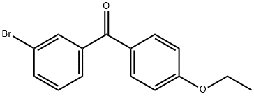 3-BROMO-4'-ETHOXYBENZOPHENONE Struktur