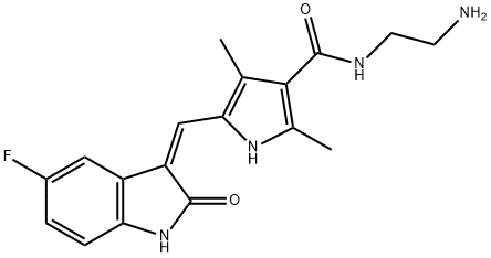 N,N-Didesethyl Sunitinib Hydrochloride Struktur
