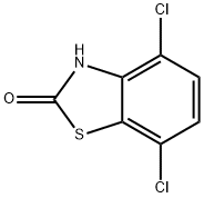 4,7-DICHLORO-2(3H)-BENZOTHIAZOLONE Struktur