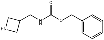 CARBAMIC ACID, (3-AZETIDINYLMETHYL)-, BENZYL ESTER (9CI) Struktur