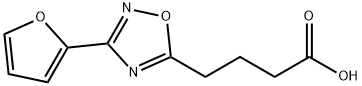 4-(3-FURAN-2-YL-[1,2,4]OXADIAZOL-5-YL)-BUTYRIC ACID Structure