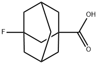 1-Fluoro-3-adamantanecarboxylic acid Struktur
