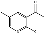 1-(2-Chloro-5-methylpyridin-3-yl)ethanone, 885223-64-3, 結(jié)構(gòu)式