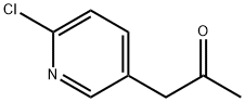 (6-Chloro-pyridin-3-yl)propan-2-one Struktur