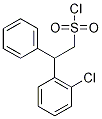 (2-Chlorobenzhydryl)methanesulphonyl chloride Struktur